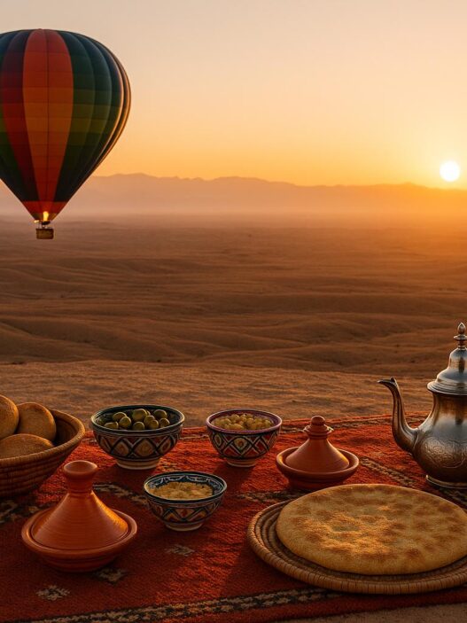 Hot Air Balloon Rides with Berber Breakfast: Top Locations